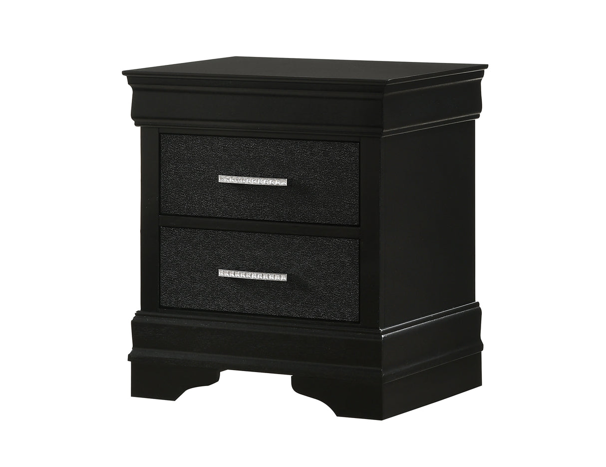 Amalia Nightstand - Black