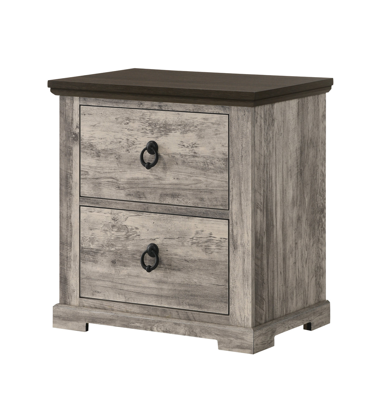 Ella-Mae Bedroom Reclaimed Grey nightstand