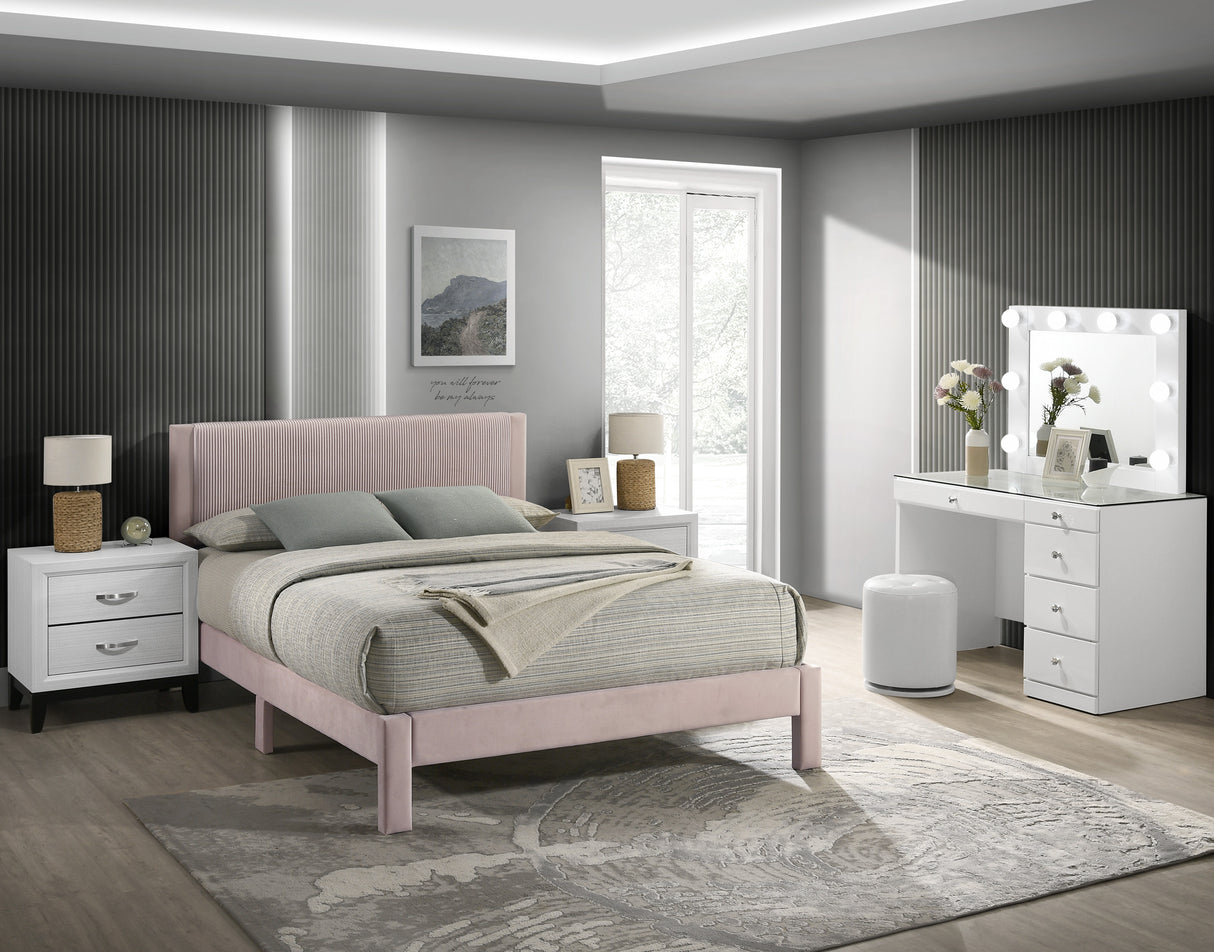 Lucia Mirror - Pink