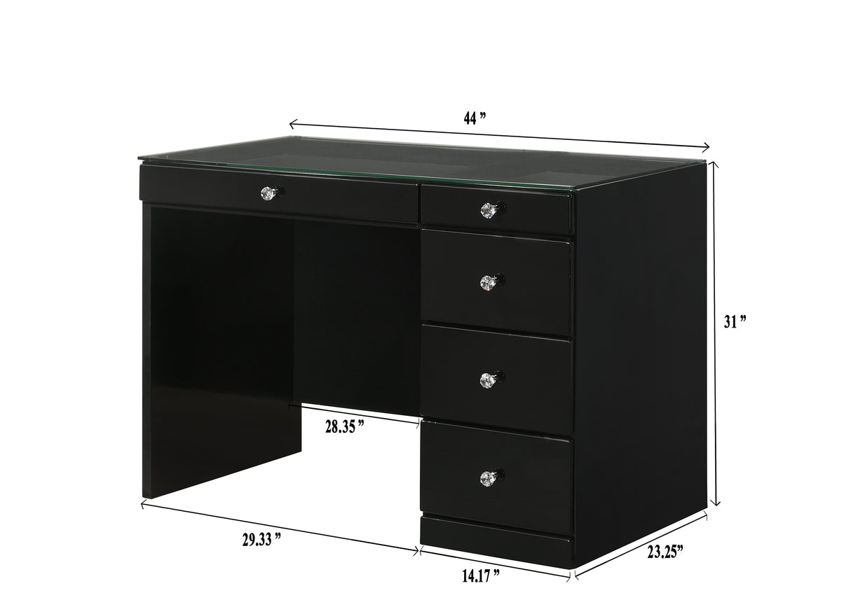 Morgan/Luxo Vanity Black