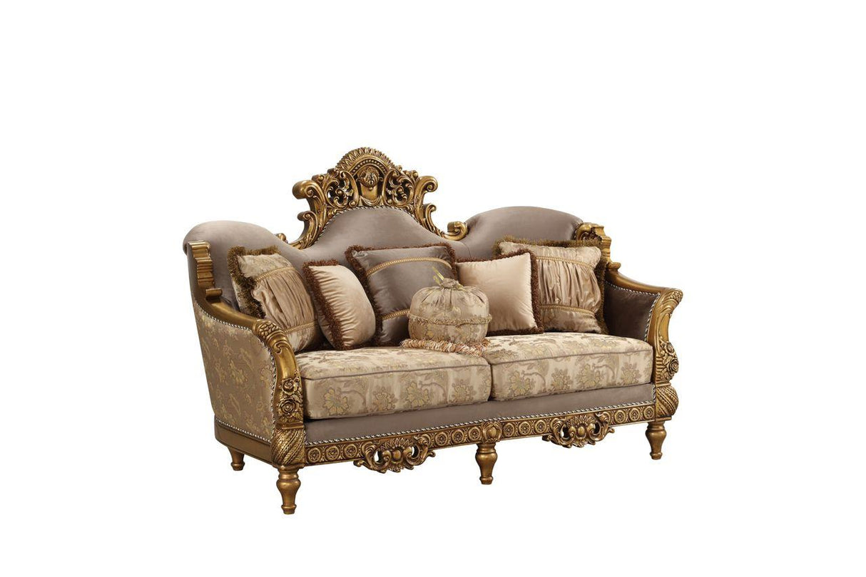 Adalyn Brown 5-Piece(Sofa, Loveseat, Chair, Coffee Table, End Table)