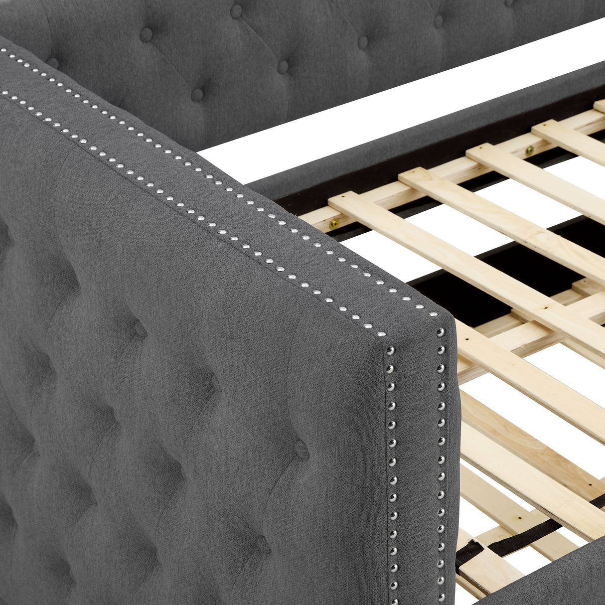 Trina Gunmetal Grey Daybed
