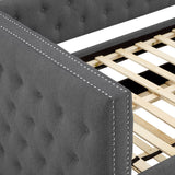 Trina Gunmetal Grey Daybed
