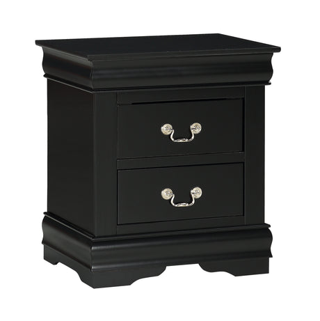 Louis Philip Nightstand - Black