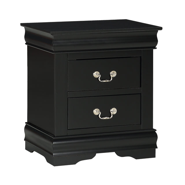 Louis Philip Nightstand - Black