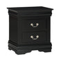 Louis Philip Nightstand - Black