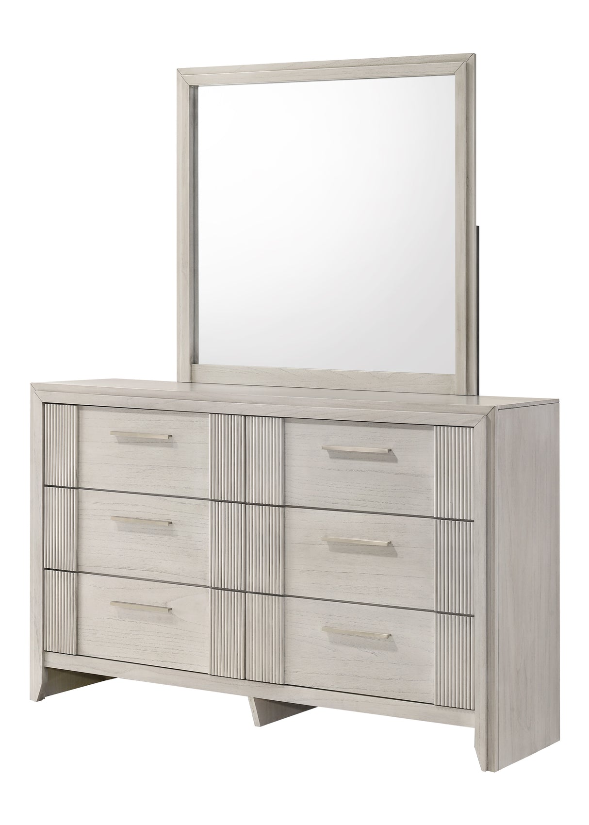 Carlton Mirror - White