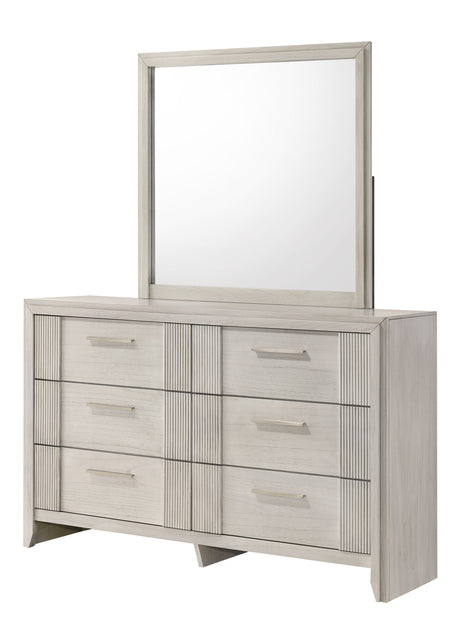 Carlton Mirror - White