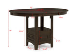 Hartwell Cntr Height Dining Brown