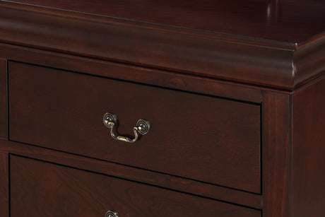 Louis Philip Cherry Bedroom Group