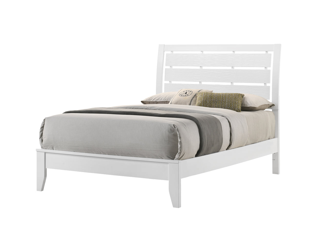 Evan Bed - White