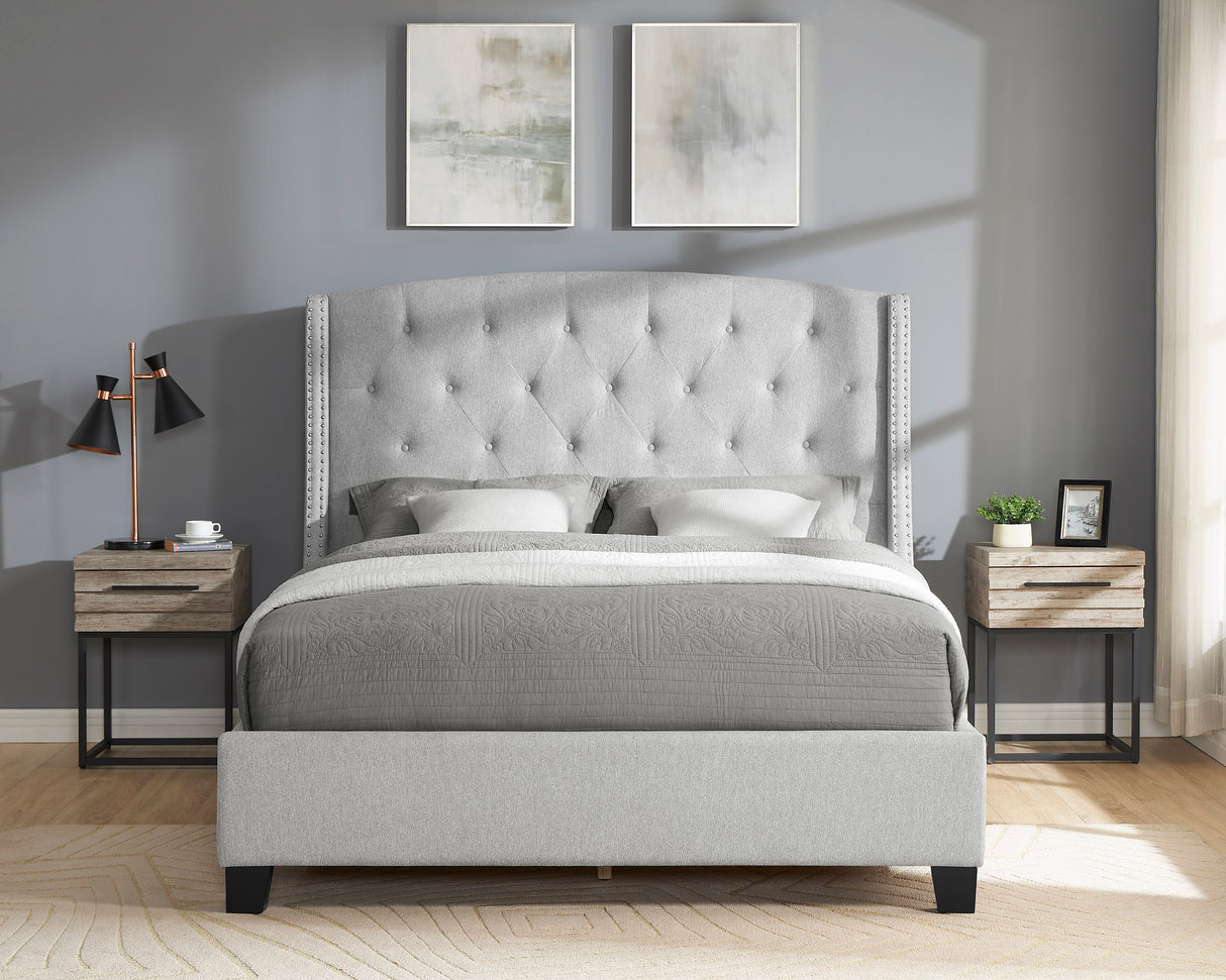 Eva Bed Frame - Dove Gray