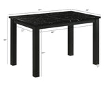 Resia Dining Set - Black