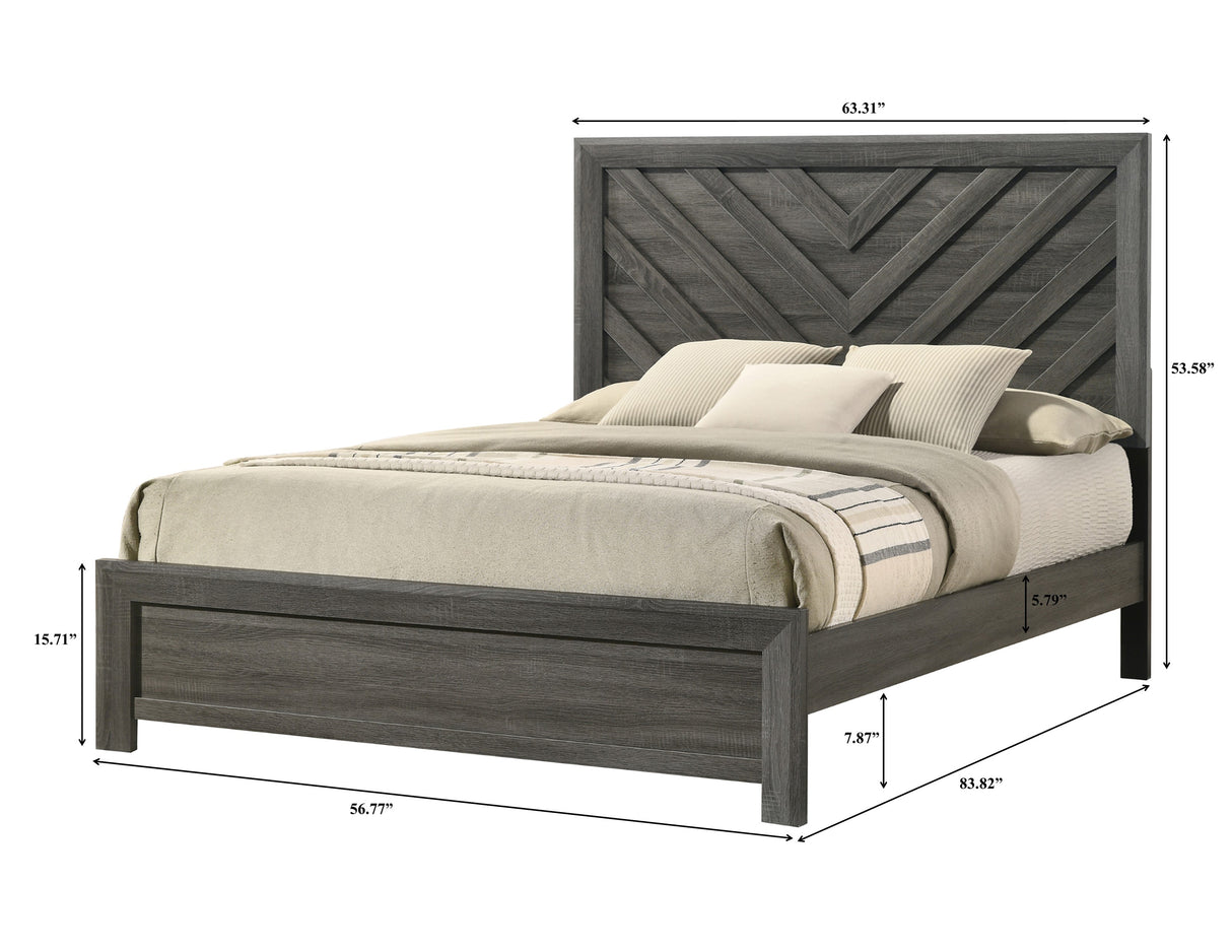 Valor Bedroom Set Grey