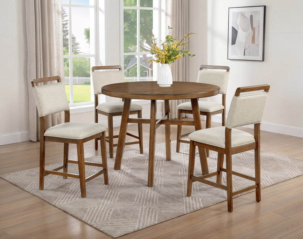 Blanche Brown Counter Height Dining