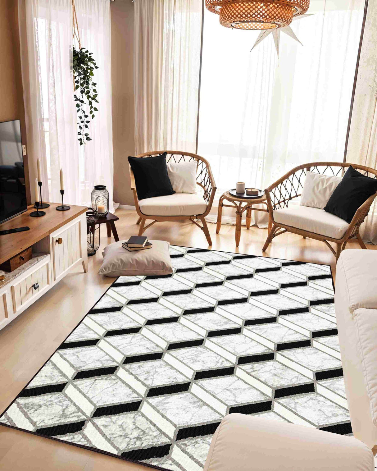 Marble Area Rug 10052