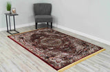 Casablanca Area Rug 1011 Burgundy