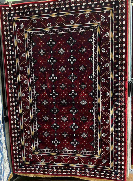 Casablanca Area Rug 1018 Burgundy
