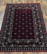 Casablanca Area Rug 1018 Burgundy