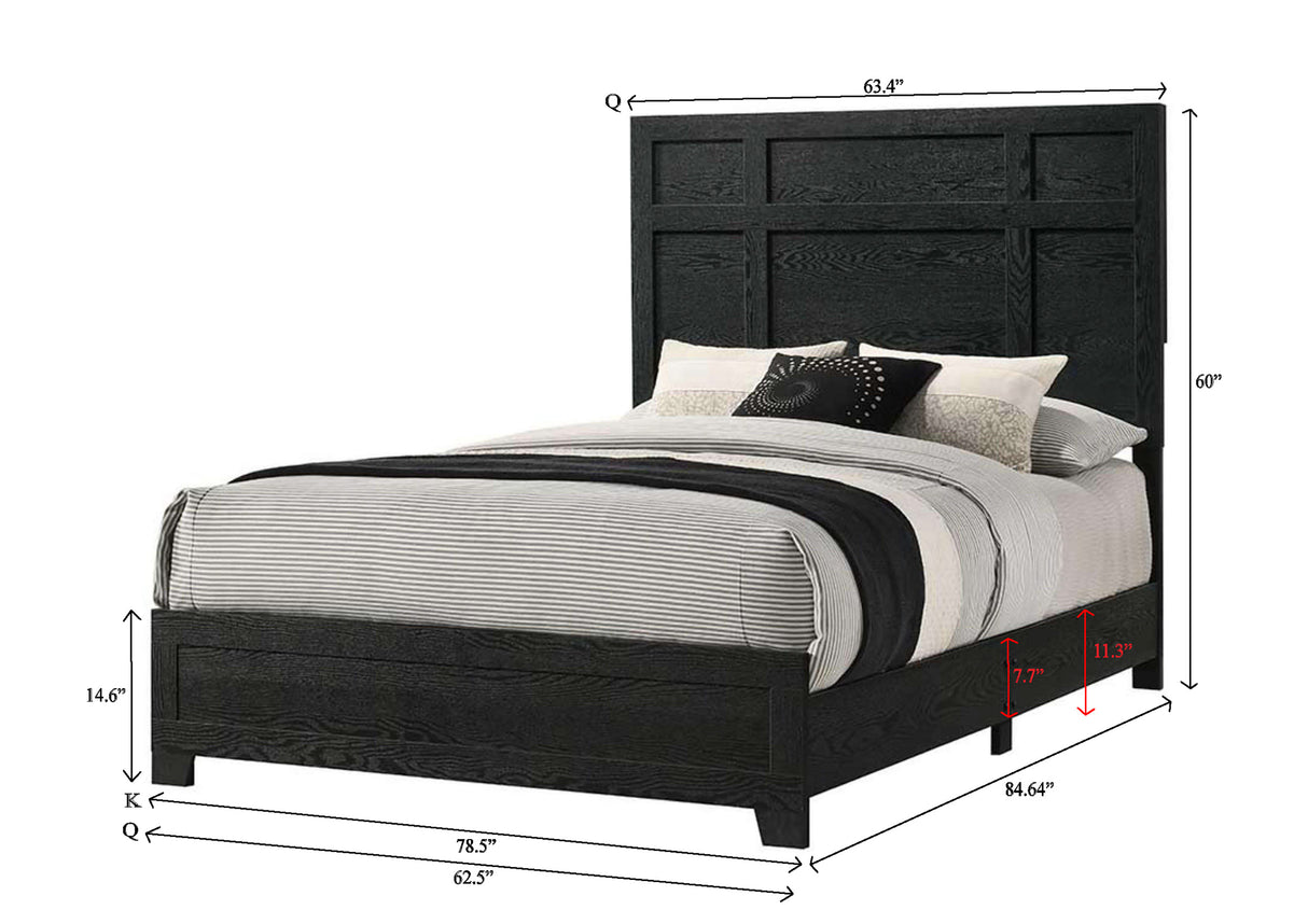 Cadence Bedroom Group Queen bed