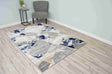 Marble Area Rug 1043 Blue