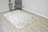Marble Area Rug 1044 Grey