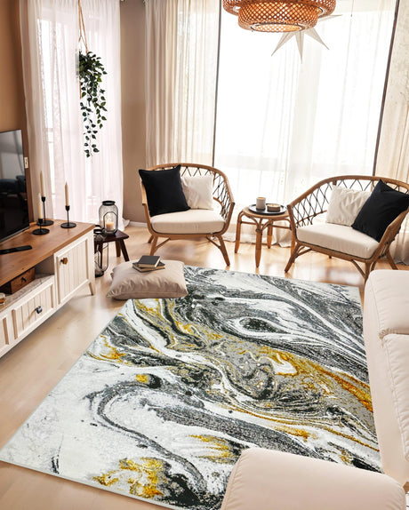 Marble Area Rug 1047
