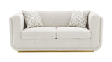 Enzo White 2-Piece (Sofa, Loveseat)