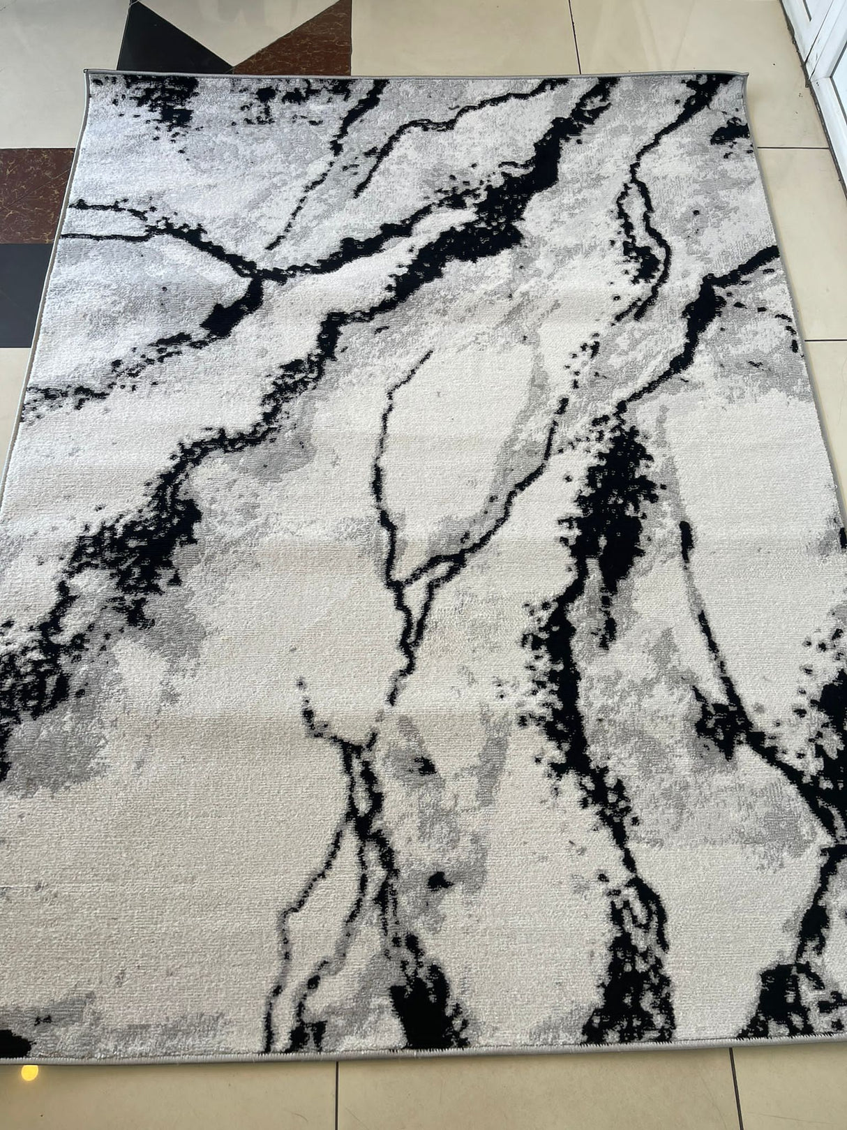 Star Area Rug 1102 Grey