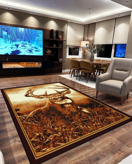 Star Area Rug 1108 Deer