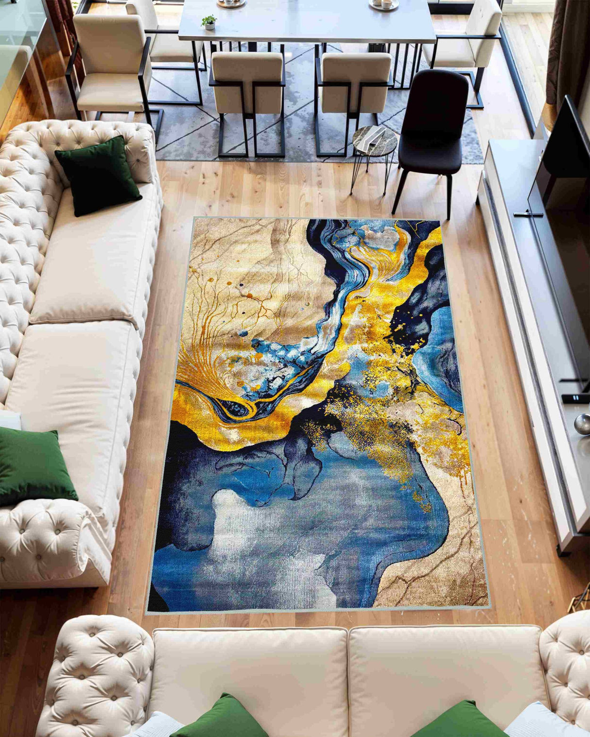 Contempo Area Rug 1111 Navy