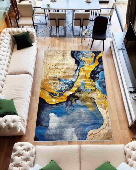 Contempo Area Rug 1111 Navy