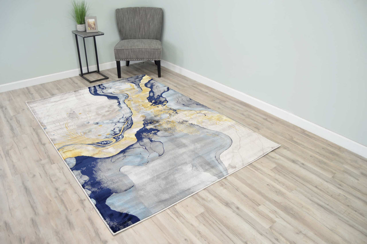 Contempo Area Rug 1111 Navy
