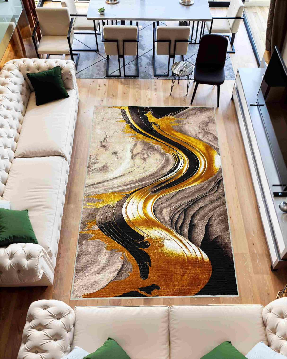 Contempo Area Rug 1112 Beige