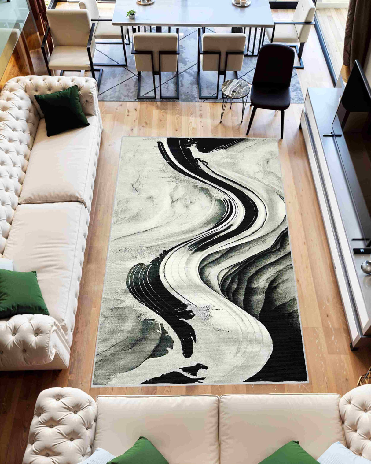 Contempo Area Rug 1112 Grey