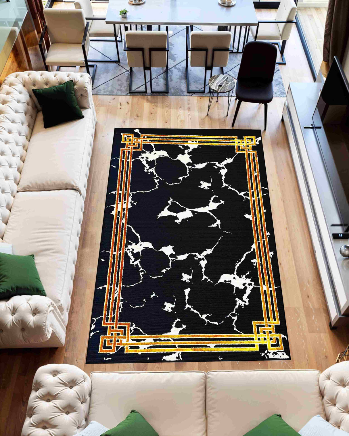 Contempo Area Rug 1114 Black