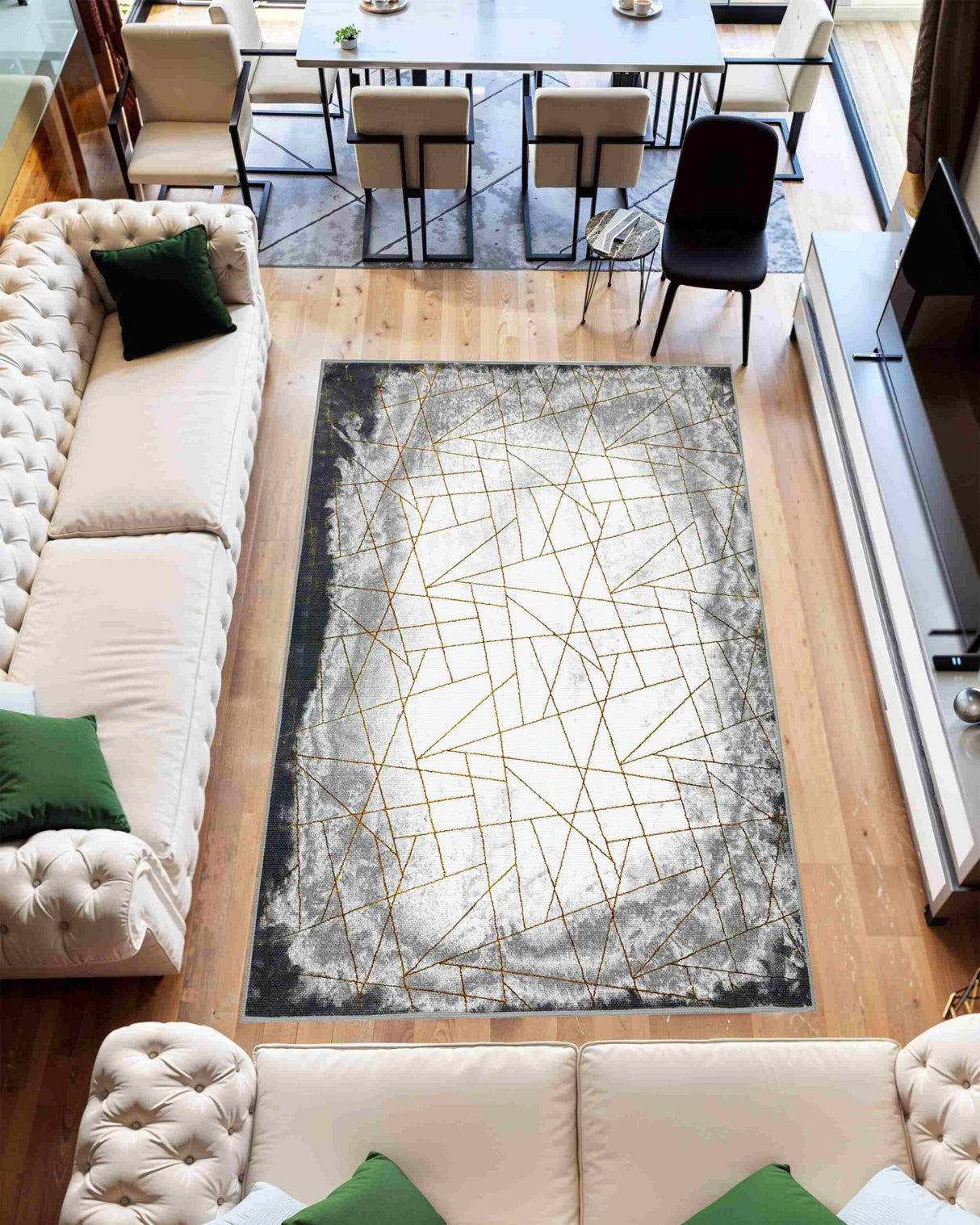 Contempo Area Rug 1115 Grey