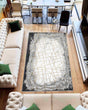 Contempo Area Rug 1115 Grey