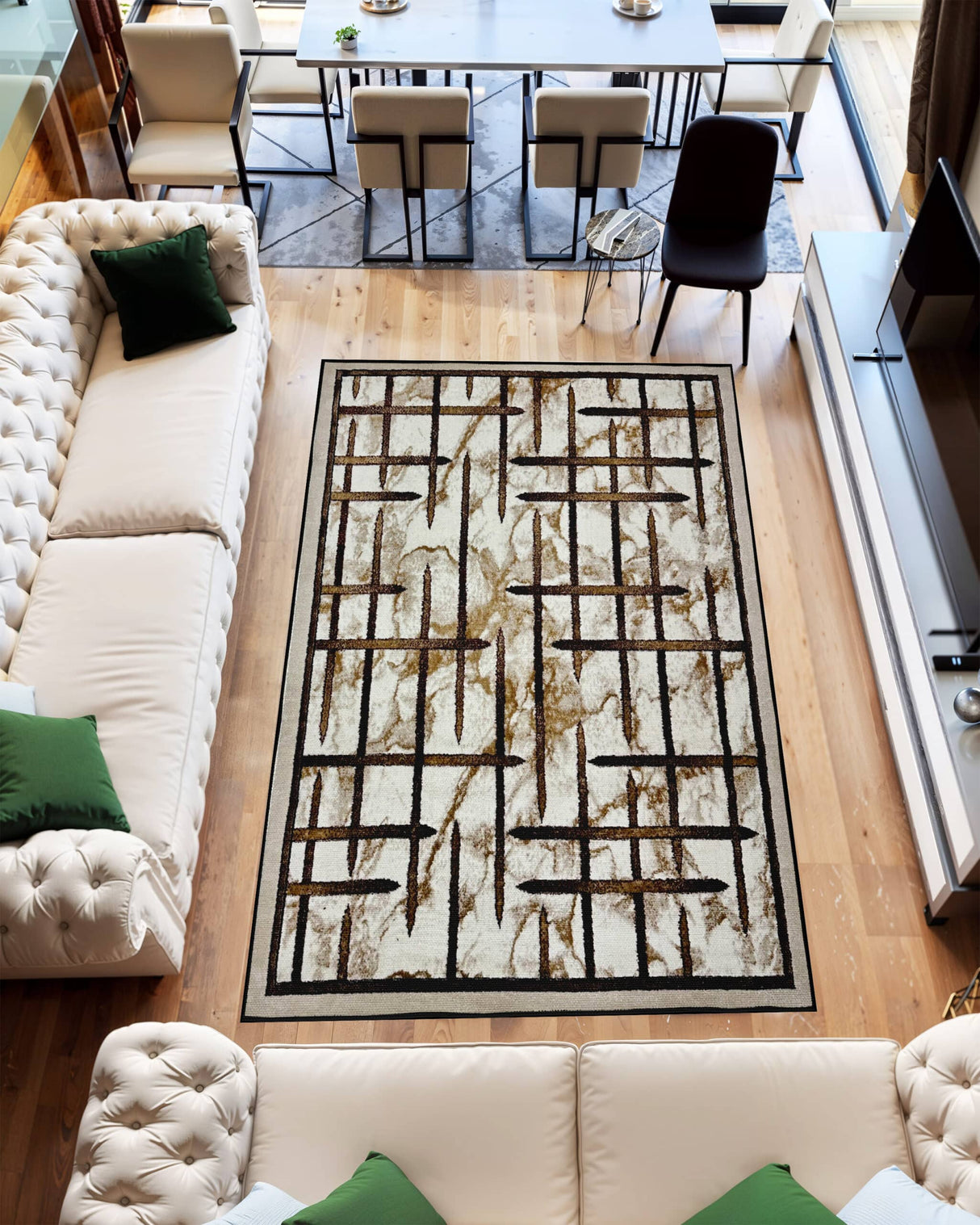 Star Area Rug 1118 Beige