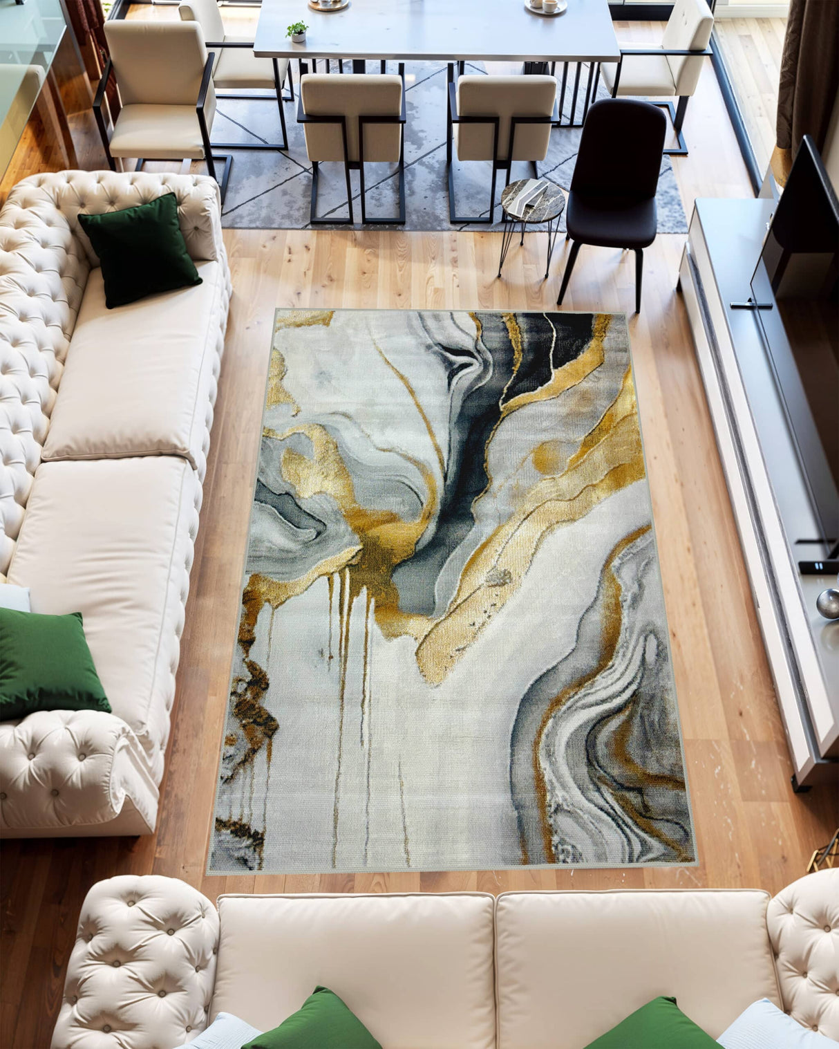 Contempo Area Rug 1119 Grey