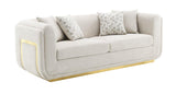 Enzo White 2-Piece (Sofa, Loveseat)