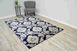 Luxury Area Rug 1130 Navy