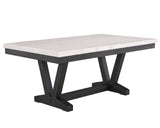 Varley Marble Table/Wing Chairs,Bench