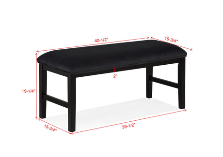 Sebastian Dining Set Black