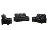 Braden (Power) Chair, Sofa, Love Seat - Black