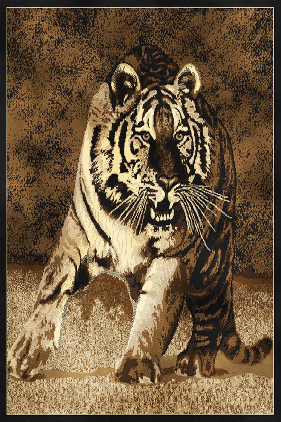 Momento Area Rug 12001 Black
