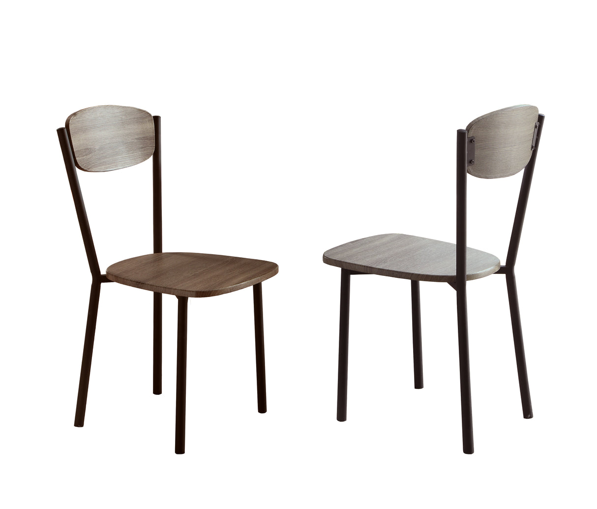 BLAKE 5-PK ROUND DINING SET GREYWAS