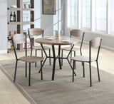 BLAKE 5-PK ROUND DINING SET GREYWAS
