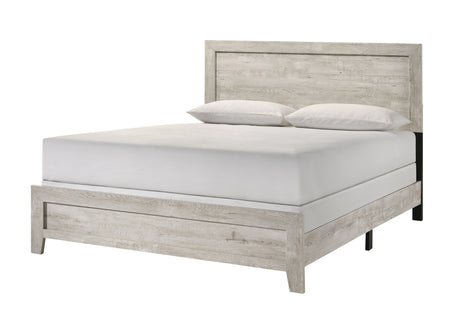 Millie Bedroom Group-White King bed