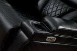 Braden (Power) Living Room Set - Black